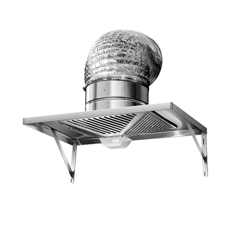 Dinding Stainless Steel Mounted Range Hood, Range Hood Dengan Braket